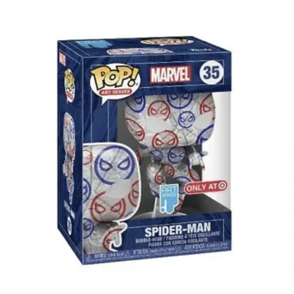 Funko‎ POP! Marvel Artist Series Patriotic Age Spider-Man #35 Target Exclusive